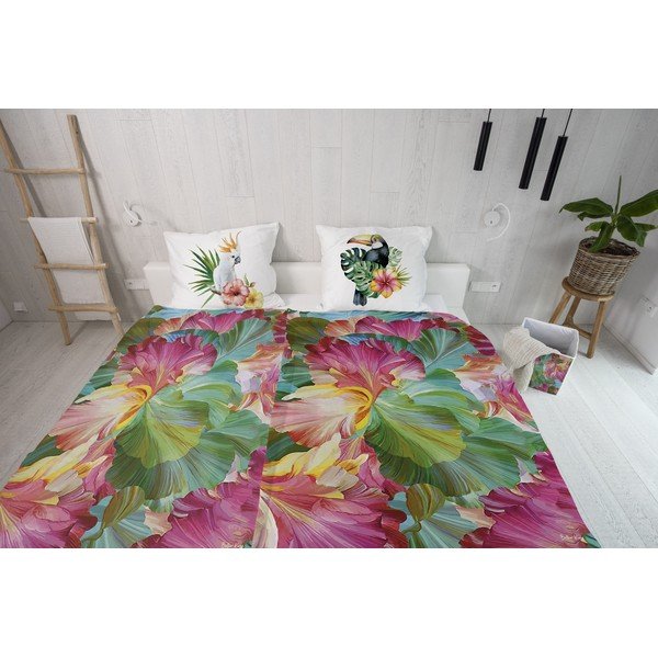 Vienguļamā gultas veļa no kokvilnas satīna 140x200 cm Vibrant Colours – Butter Kings-image-3