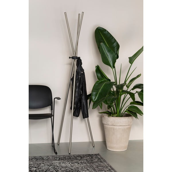 Sudraba krāsas tērauda pakaramais Darwin – White Label-image-1