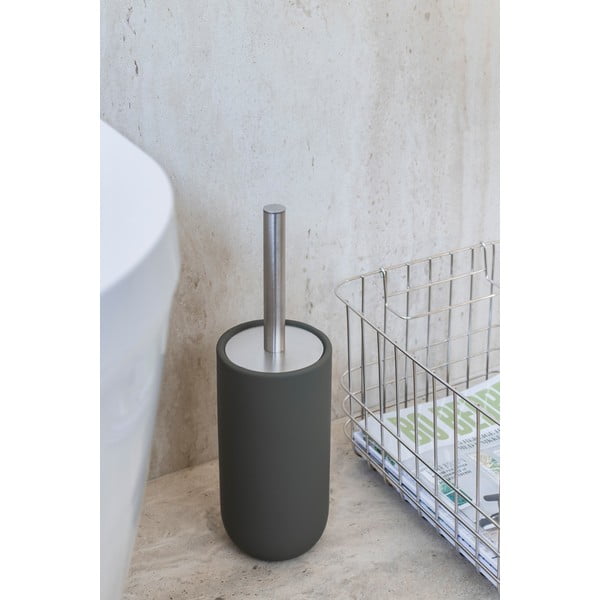 Tumši zaļa keramikas tualetes birste Lotus Play – Mette Ditmer Denmark-image-1