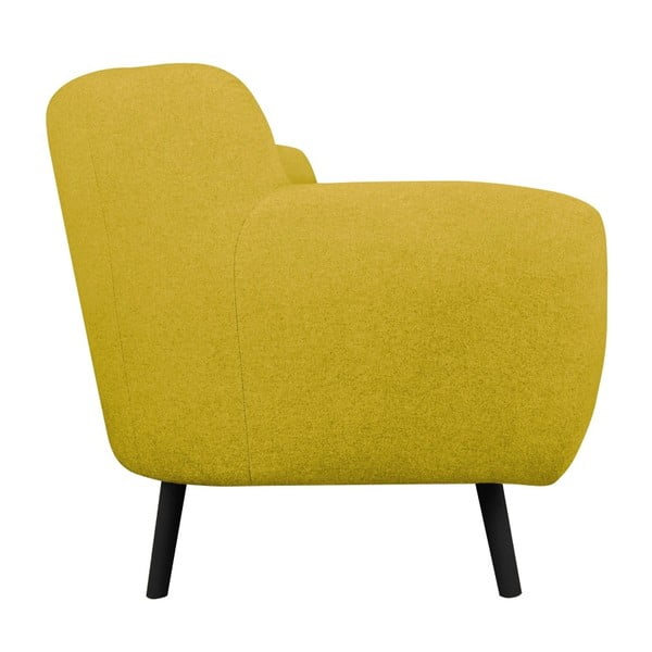 Dzeltens divvietīgs dīvāns Kooko Home Rock-image-3