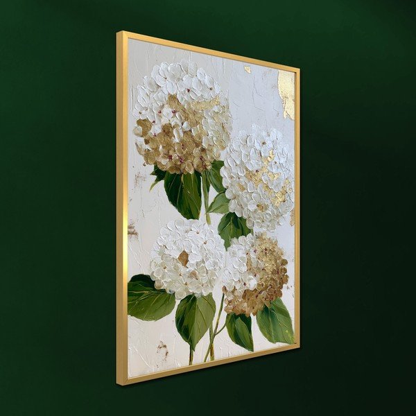 Drukāta glezna ar rāmi 60x90 cm Hydrangea – Styler-image-3