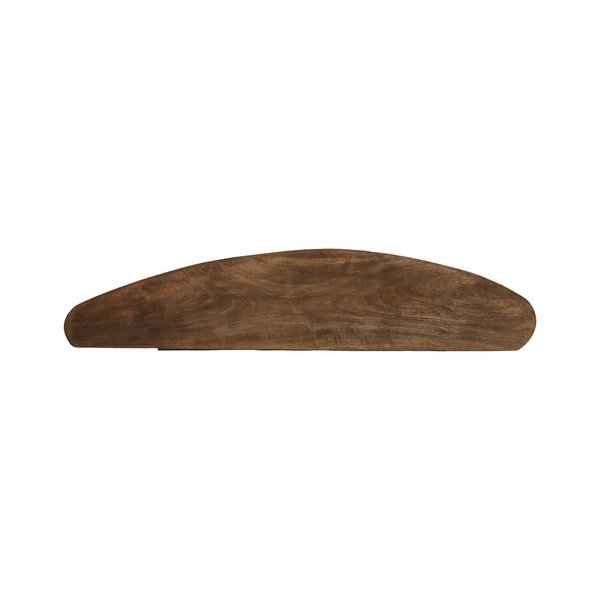 Tumša dabīga toņa mango masīvkoka sienas plaukts 80 cm Ginosu – Light & Living-image-1