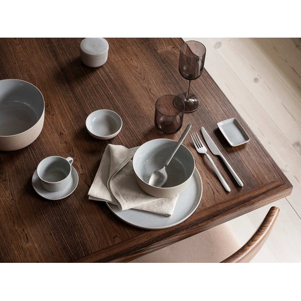 Krēmīgi balta lina salvete Blomus, 42 x 42 cm-image-1