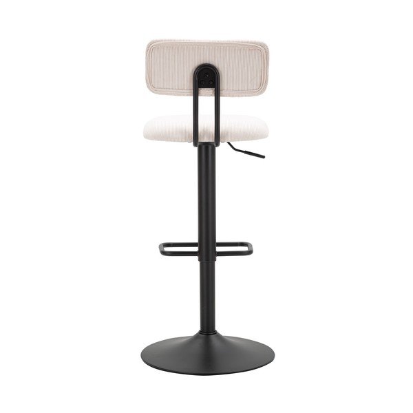 Balts/melns bāra krēsls ar regulējamu augstumu (sēdekļa augstums 61 cm) Tina – Mauro Ferretti-image-3