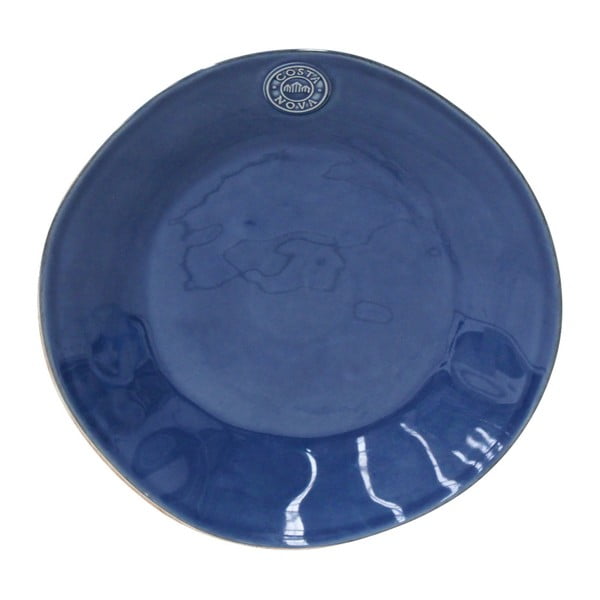 Zils keramikas šķīvis Costa Nova Denim, ⌀ 27 cm