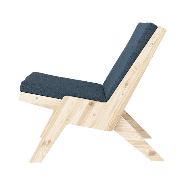 Tumši zils atpūtas krēsls Sway – Karup Design-image-3