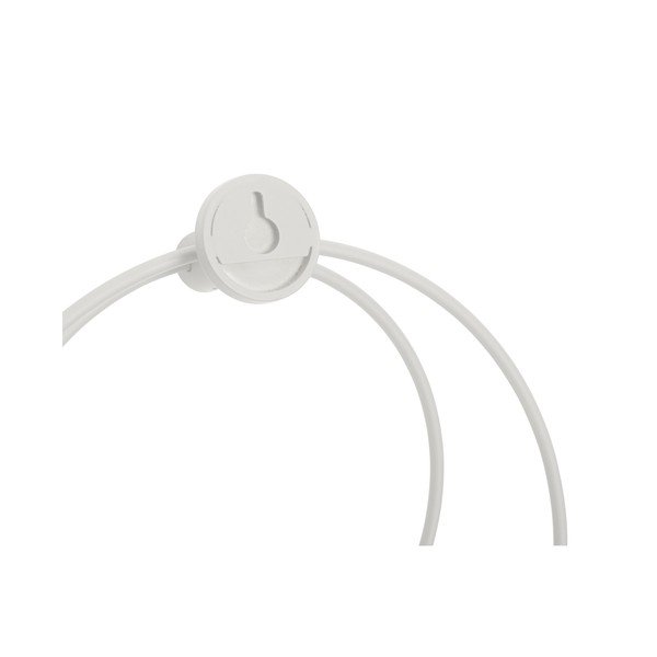 Sienas metāla dvieļu turētājs Loop – Hübsch-image-3