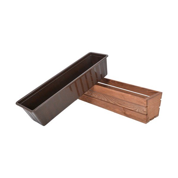 Koka puķu kaste 61 cm Modern – Rojaplast-image-4