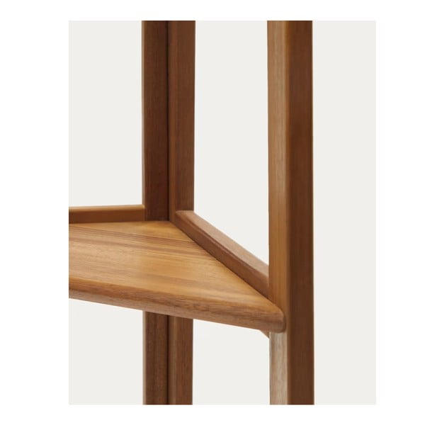 Āra plaukts no akācijas masīvkoka dabīgā tonī 42x150 cm Victora – Kave Home-image-3