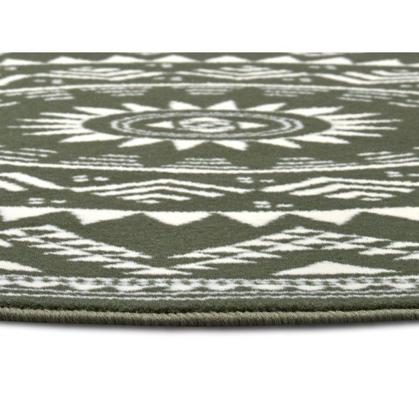 Zaļš apaļš paklājs ø 140 cm Valencia – Hanse Home-image-4