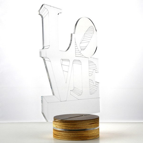 3D galda lampa Love-image-1