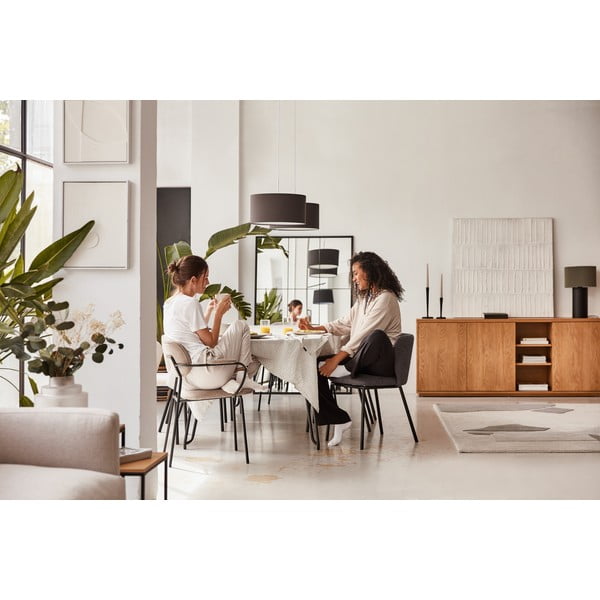 Gaiši brūns ēdamistabas krēsls Auxtina – Kave Home-image-1