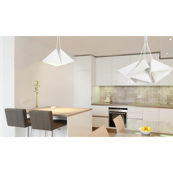Balta griestu lampa Evergreen Gaismas piekaramie lampu komplekts-image-1