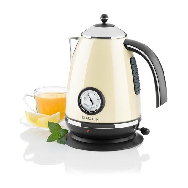 Bēša elektriskā tējkanna Klarstein Aquavita Chalet-image-2