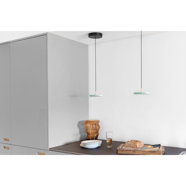 Gaiši zaļa LED piekaramā lampa no metāla ø 15 cm Asteria Micro – UMAGE-image-3