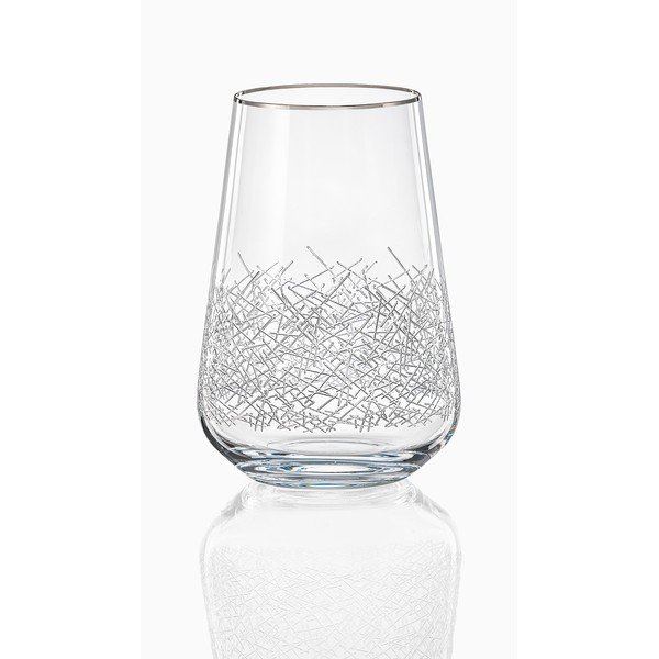 6 glāžu komplekts Crystalex Frost, 340 ml