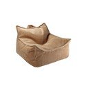 Brūns velveta bērnu sēžammaiss Chair – Wigiwama
