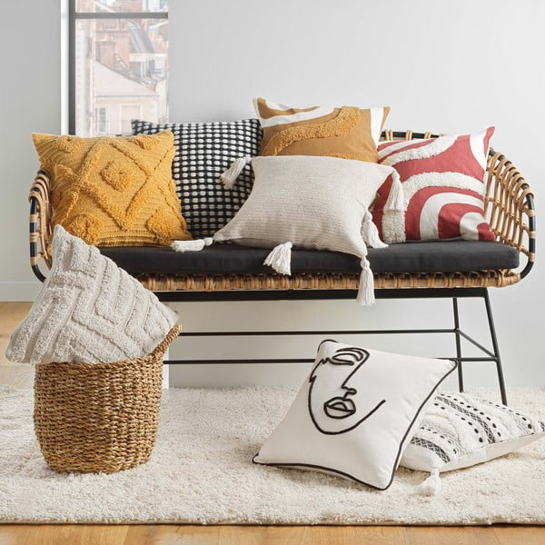 Spilvendrāna 40x40 cm Greta – douceur d'intérieur-image-3