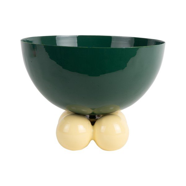 Zaļa dzelzs bļoda ø 26 cm Double Funky – PT LIVING-image-2