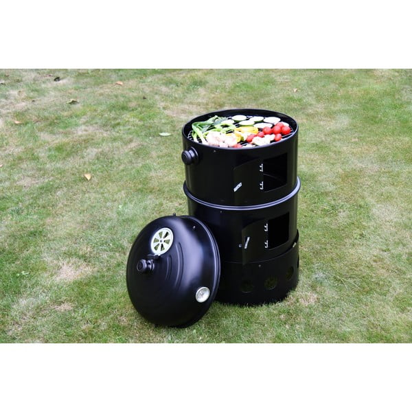 Kokogļu grils/kūpināšanas krāsns Cattara Pisa, ø 40 cm-image-2