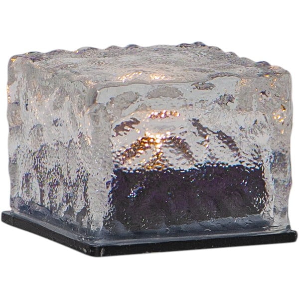 Āra LED svece ar saules baterijām (3 gab.) (augstums 5,5 cm) Icecube – Star Trading-image-3