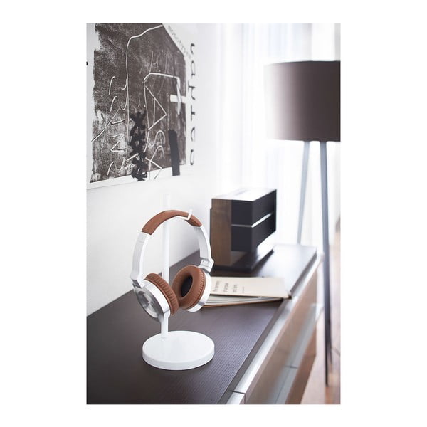 Balts austiņu statīvs YAMAZAKI Bautes-image-1