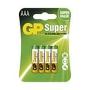 4 sārmu baterijas komplektā GP Super AAA - EMOS