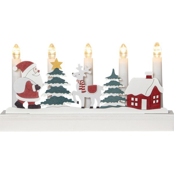 LED svečturis uz baterijām (augstums 14,5 cm) Billy – Star Trading