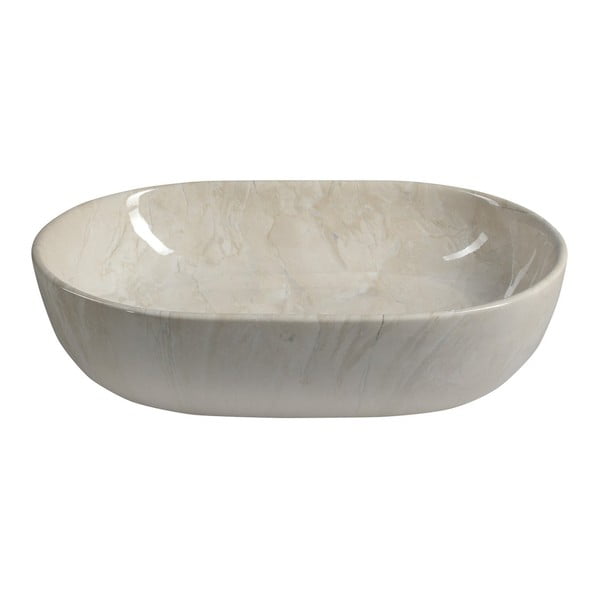 Bēša keramikas izlietne 59x42 cm Dalma – Sapho-image-2