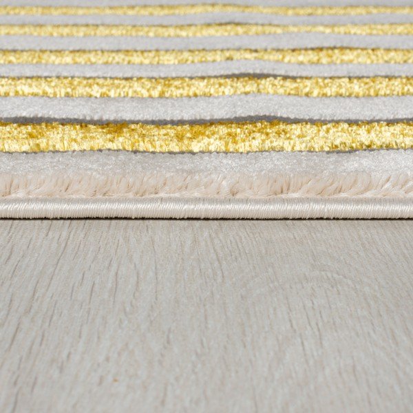 Paklājs zelta krāsā 170x116 cm Eris Gatsby – Flair Rugs-image-1