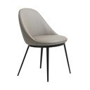 Bēšs pusdienu krēsls Gain – Unique Furniture