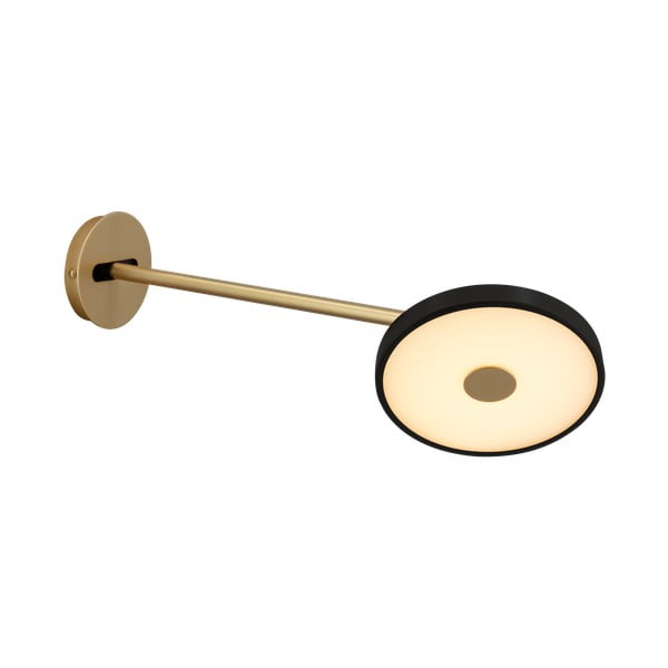 Melna LED sienas lampa ar regulējamu spilgtumu ø 15 cm Asteria Wall Long – UMAGE-image-1