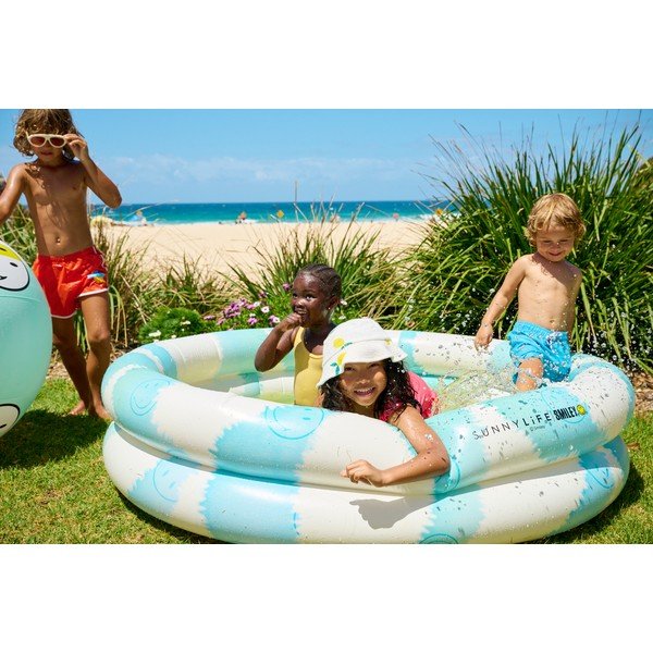 Piepūšamais baseins Sunnylife Smiley, ø 165 cm-image-1