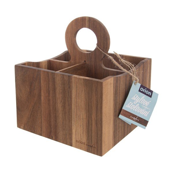 Koka statīvs virtuves piederumiem Wooden – Orion-image-2
