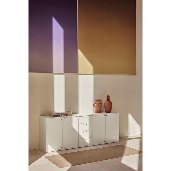 Krēmkrāsas kumode 197x80x40 cm Wally – Teulat-image-1