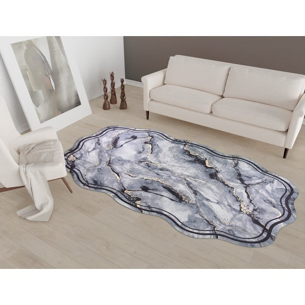 Pelēks paklājs 120x80 cm – Vitaus-image-1