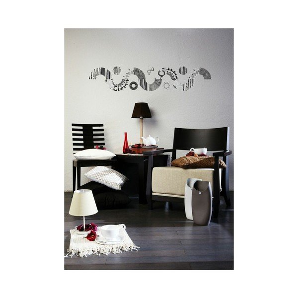 Uzlīme Ambiance Grey And Black Circles-image-3