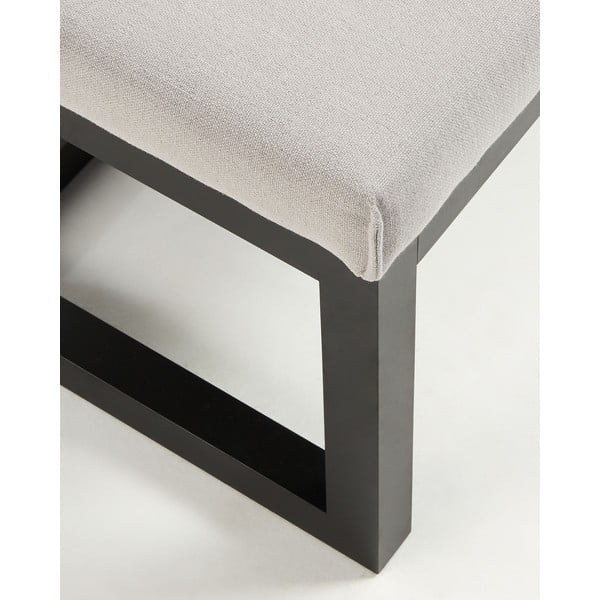 Melns/pelēkbēšs sols Loya – Kave Home-image-3