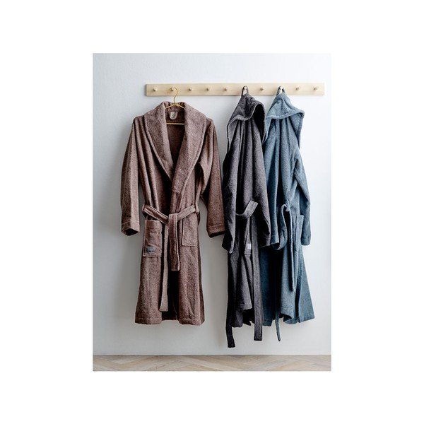 Zils organiskās kokvilnas halāts Södahl, izmērs S/M-image-2