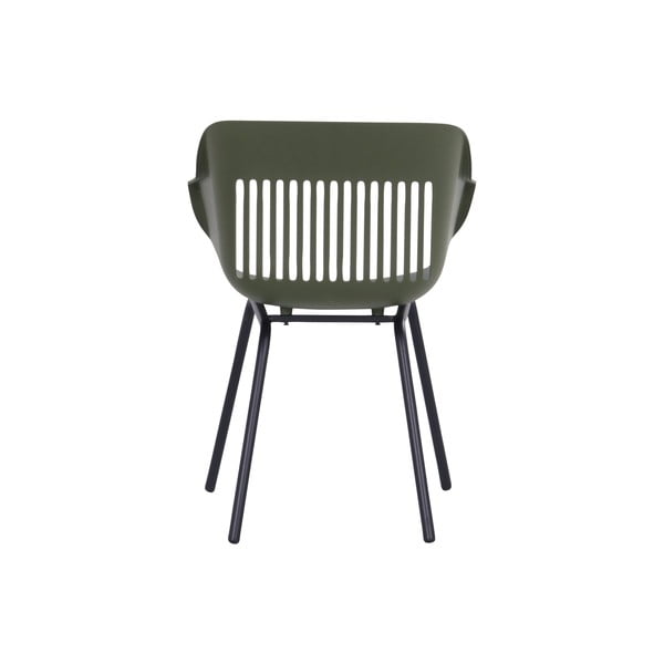 Tumši zaļi plastmasas dārza krēsli (2 gab.) Jill Rondo – Hartman-image-4