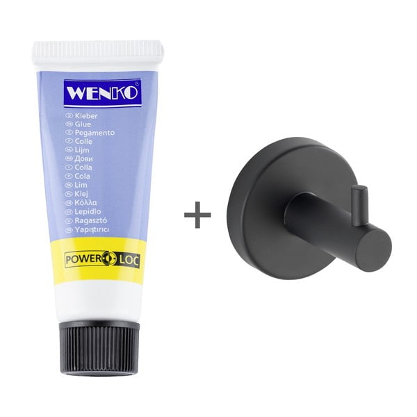 Matēti melns nerūsējošā tērauda pašlīmējošs āķis Bosio – Wenko