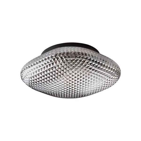 Melna metāla griestu lampa Sens – Nova Luce