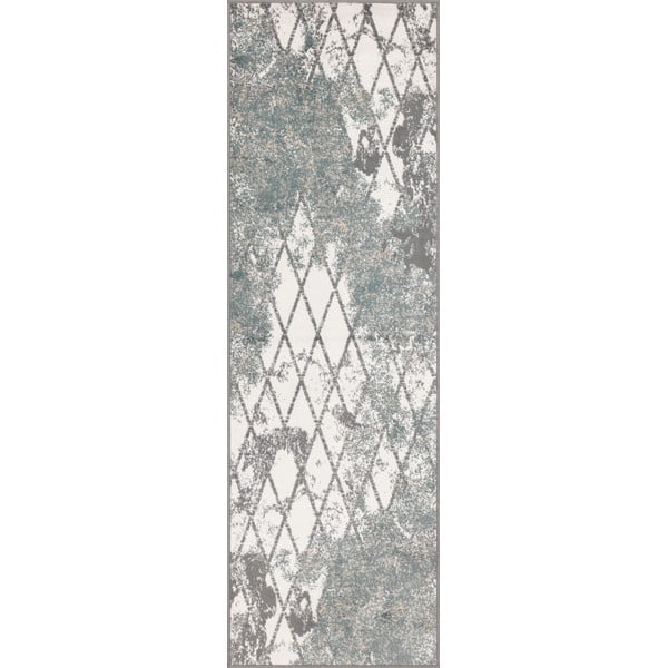 Dūmakaini zils celiņa paklājs 80x250 cm Sensi Gepi – FD
