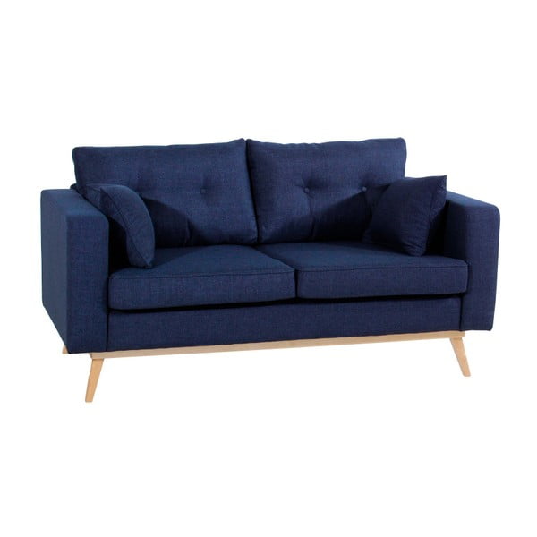 Tumši zils divvietīgs dīvāns Max Winzer Tomme