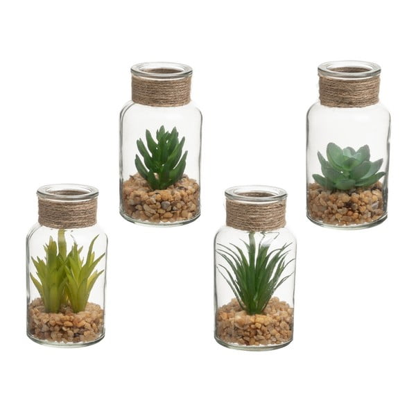 Mākslīgie augi (4 gab.) (augstums 12 cm) Cactus – Casa Selección