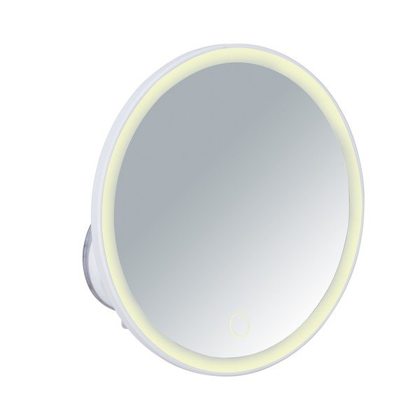 Balts spogulis ar LED apgaismojumu Wenko Isola-image-1