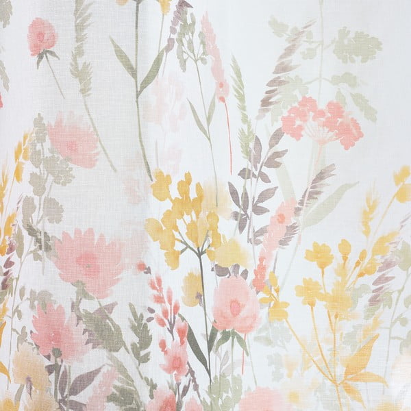Balts dienas aizkars no voiles 140x183 cm Countryside Floral – Catherine Lansfield-image-3