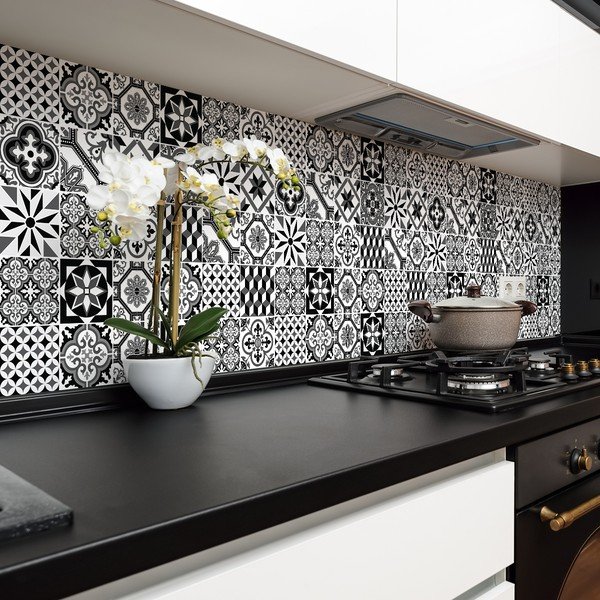 Sienas uzlīmju komplekts (24 gab.) Ambiance Chikito, 10 x 10 cm-image-2