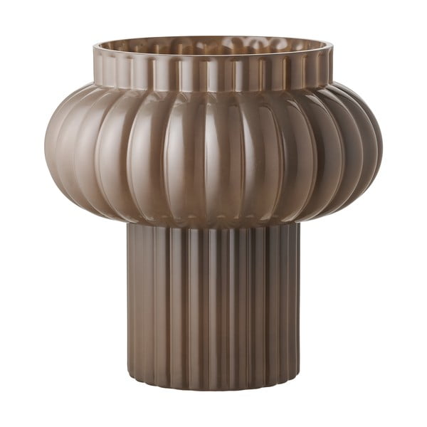 Brūna stikla vāze (augstums 27 cm) Celia – House Nordic