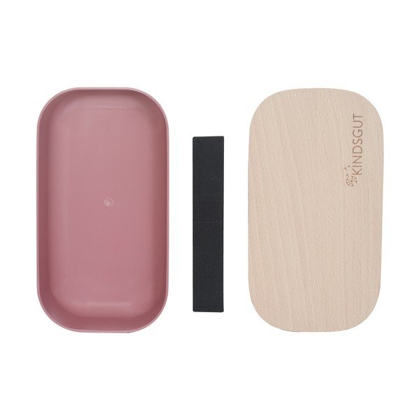 Bērnu pusdienu kārba Dusky Pink – Kindsgut-image-3